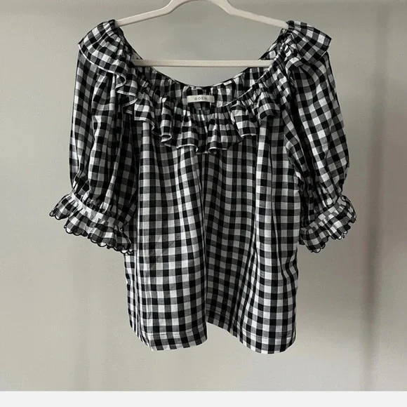 Doen Black Graham Samara top Large - Picture 4 of 4